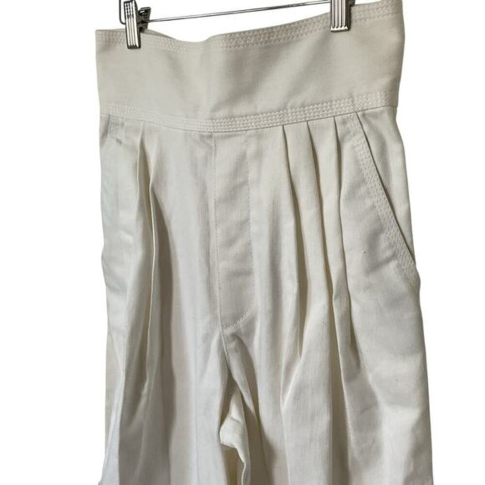Marc Jacobs Runway White Wide-Leg Pants NWT size 2 - Picture 4 of 10